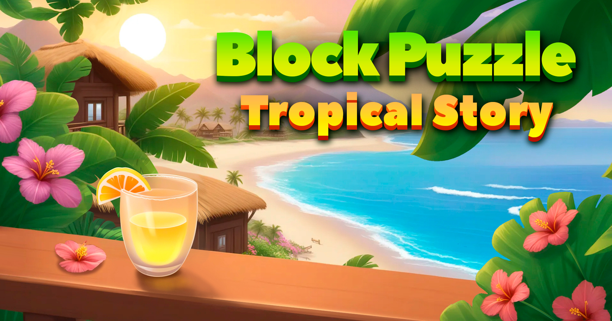 Block Puzzle Tropical Story Cover