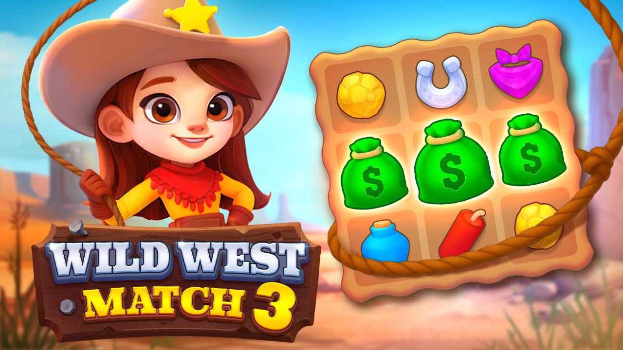 Wild West Match 3 Cover