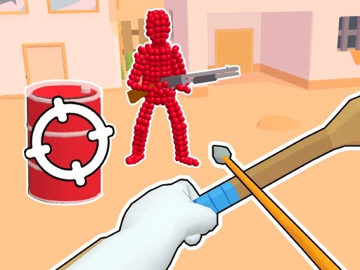 Stickman Archer: Shooting Arrows at Reds Cover