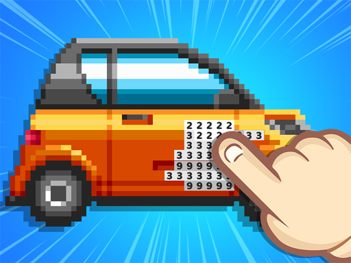 Pixel Fun Color By Number Cover